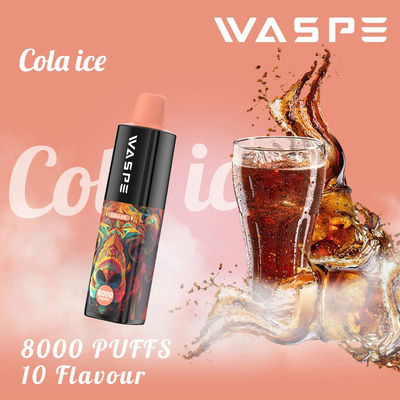 0/2%/5% Nic Einweg-Vape-Stift mit Geschmack 10 Geschmacksrichtungen und Puffs 8000Puffs
