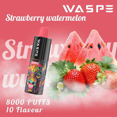 8000 Puffs Einweg 16 ml E-Saft E-Zigarette 10 Aromen für bequemes Dampfen