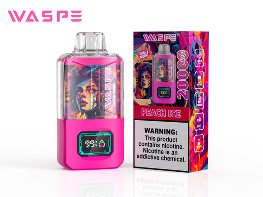 Sus304 Big Puff Vape mit 20000 Puffs 650 Mah Batterie Bildschirm