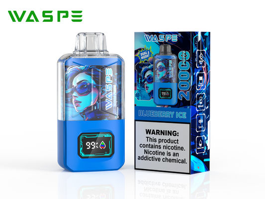 Sus304 Big Puff Vape mit 20000 Puffs 650 Mah Batterie Bildschirm