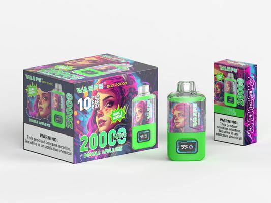 Typ C Ladeanschluss Big Puff Vape 24 ml Ejuice 12 Fruchtgeschmacksrichtungen 20000 Puffs