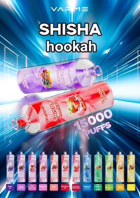 Große Kapazität 15000 Puffs Vape Pen mit 25ml Ejuice 650mAh Batterie
