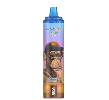 15000 Puffs Frucht Serie Geschmack mit 22 ml Saftkapazität SUS304 und anpassbare Farben