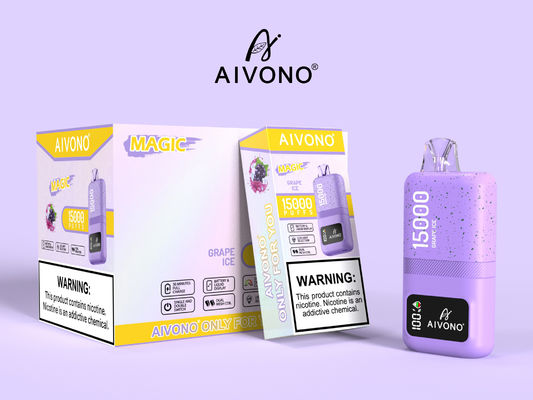 Anpassbarer Smart Vape Pen mit Bildschirm Anzeige Wiederaufladbare Batterie für Erwachsene