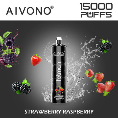 15000 Puffs Einwegvorgefüllter Vape Pen Pen Rundtropf Tipp 24ml Flüssigkeit OEM/ODM Erhältlich