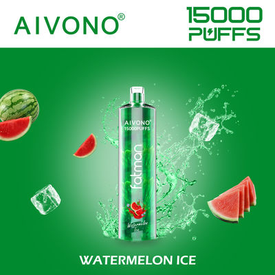 15000 Puffs 24 ml Vorgefüllte Einweg-Vape Typ C Wiederaufladbar