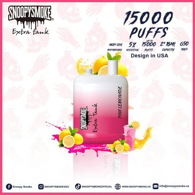 Nikotin 5% Stärke Typ C Wiederaufladbare Vape mit Mesh Coil