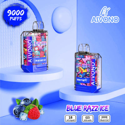 Runder Tropfspitze Vorgefüllter Vape Pen 19 ml Flüssigkeit 650 mAh Batterie