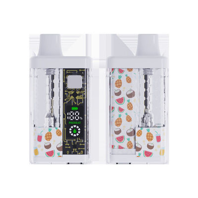 Diskreter CBD Vape Pen mit 500mAh Batterie 1.5Ω Widerstand Typ C Aufladen