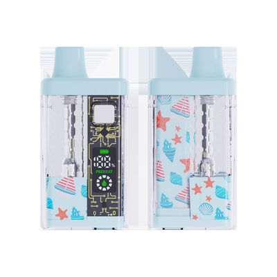 Tragbares 500mAh-Einweg-CBD-Vape-Gerät Typ C mit einem Volumen von 5 ml