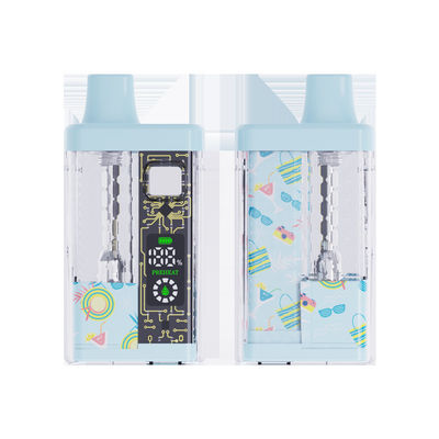 Diskreter CBD Vape Pen mit 500mAh Batterie 1.5Ω Widerstand Typ C Aufladen