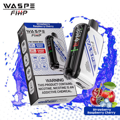 30000 Puffs Einweg-Vape 61*31*121mm Nic 0% 2% 5% Langlebig