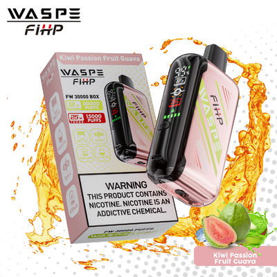 30000 Puffs Mesh Coil Einweg-Vape mit 28 ml E Flüssigkeit und verstellbarem Luftstrom