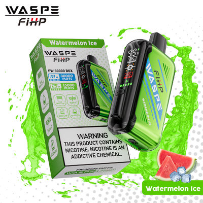 28 ml Pods 15000 Puffs Wiederaufladbare E-Zigarette mit Dual Mesh Coil und 61*31*121mm Größe