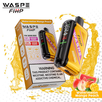 28 ml Pods 15000 Puffs Wiederaufladbare E-Zigarette mit Dual Mesh Coil und 61*31*121mm Größe
