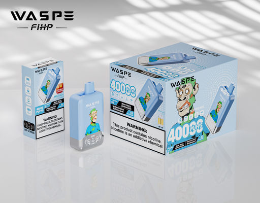 40000 Puffs Doppelgeschmack WASPE FiHP 40K 36mL Vorgefülltes Einweg-Vape